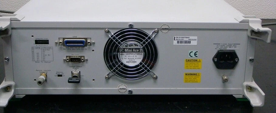 ANRITSU MT9812B Optical Multi Channel Main Frame