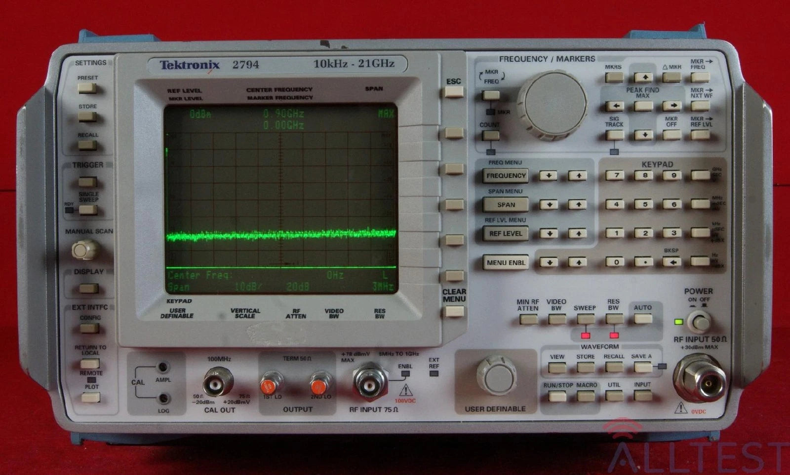 Tektronix 2794 Opt 07 Spectrum Analyzer 10 kHz to 21 GHz, B010230