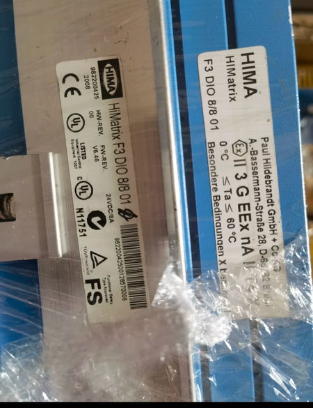 HIMA trix F3AIO8/401 Industrial AI Module