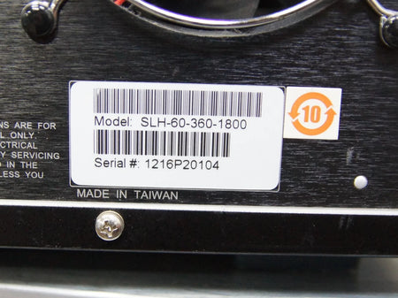 Sorensen SLH-60-360-1800 Programmable DC Load 60V / 360A / 1800W