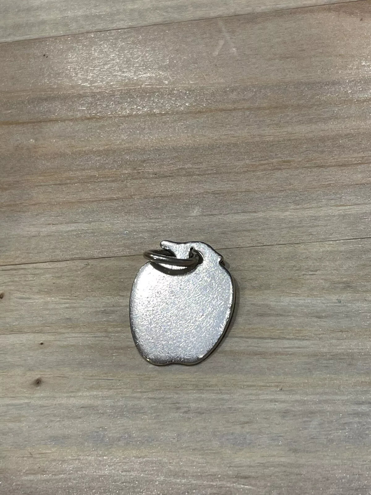Vintage Tiffany & Co. Apple Tag Charm in 925 Sterling Silver