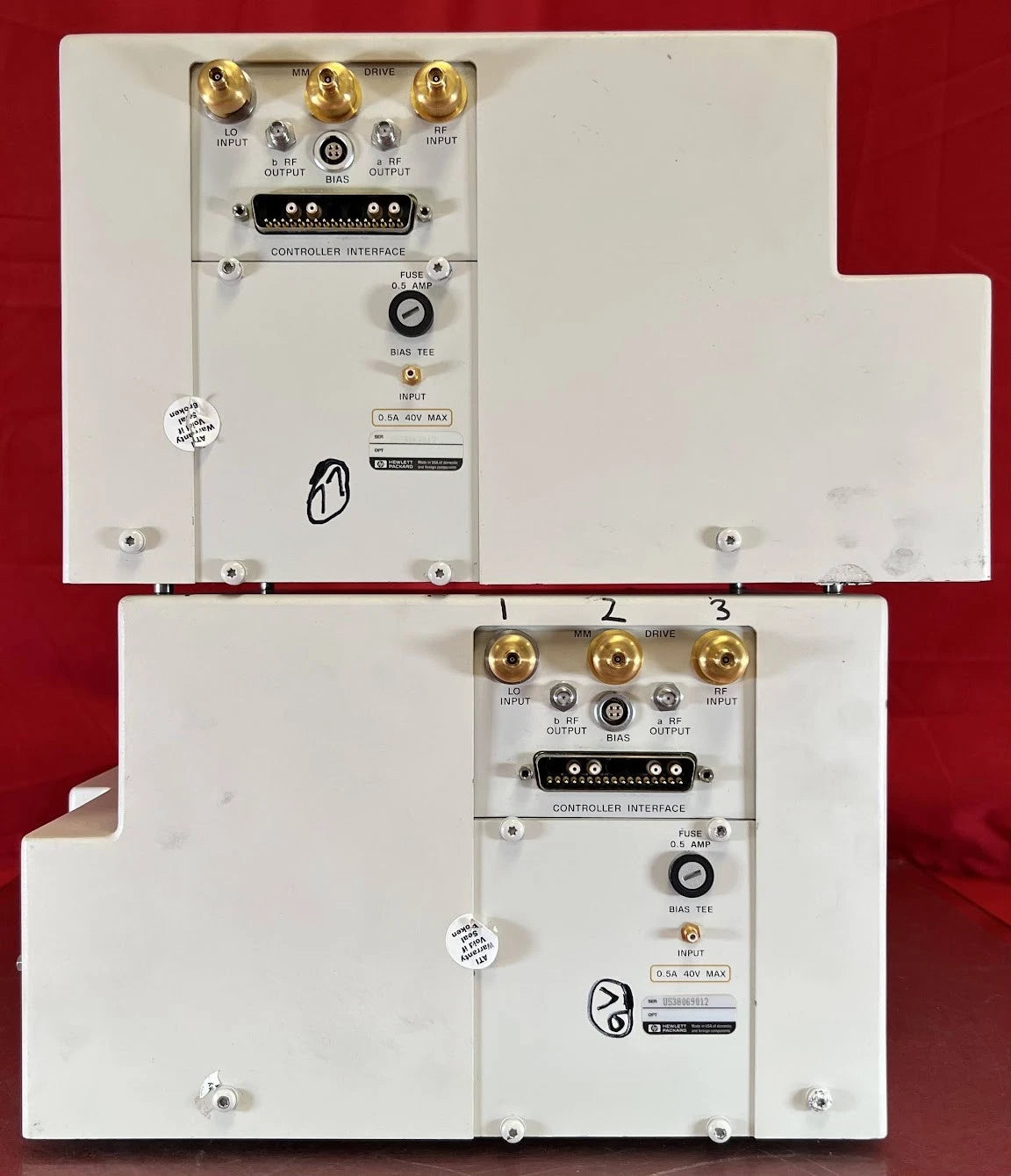 Agilent/Keysight E7352A / E7352R Test Heads, 85 GHz, SN US38069012