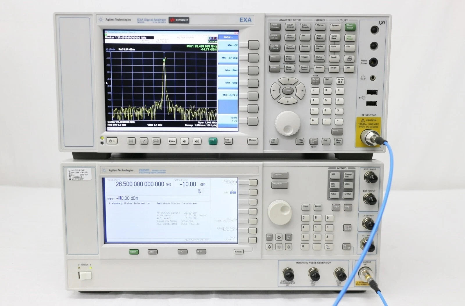 Agilent Keysight N9010A 26.5GHz Spectrum Analyzer