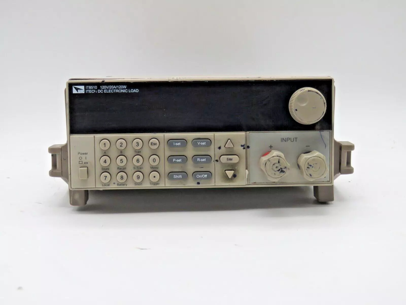 ITECH IT8510 DC Electronic Load Tester 120V 20A 120W 50/60Hz Tested