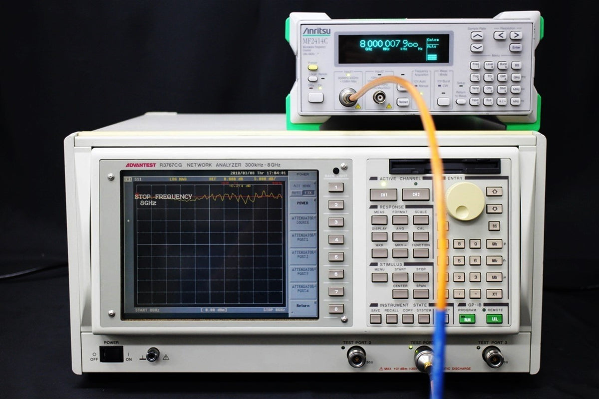 Advantest R3767CG /11 Network Analyzer