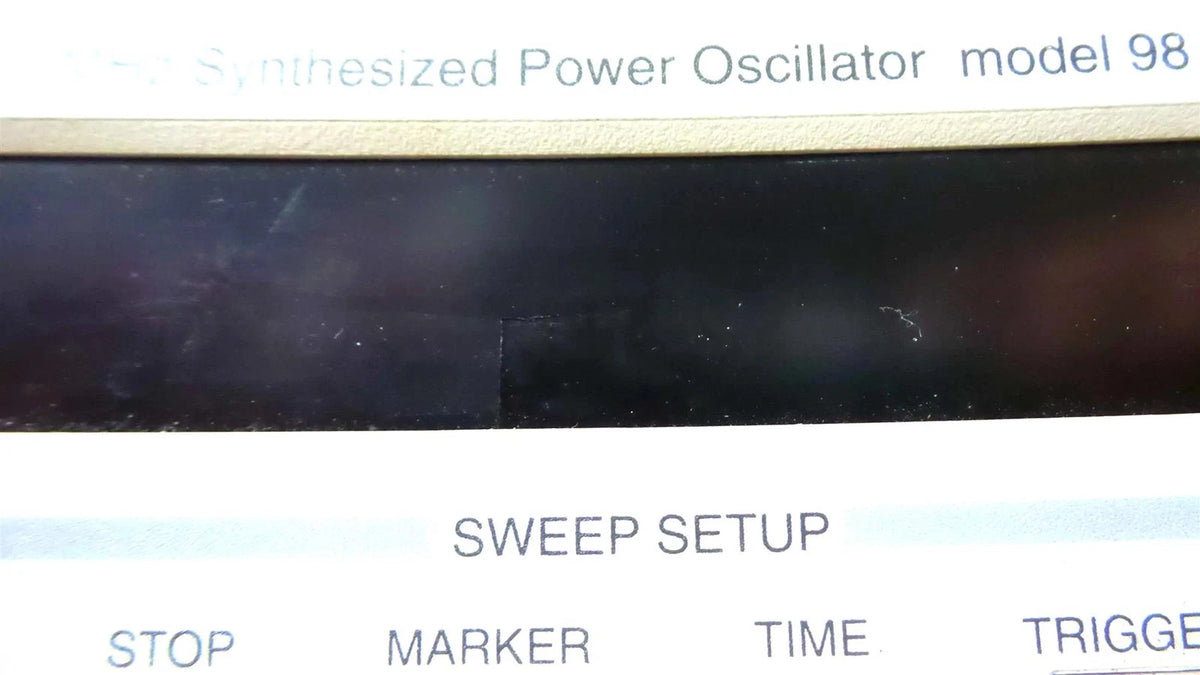 Wavetek 98 Synthesized POWER Oscillator - High-Quality Frequency Generator
