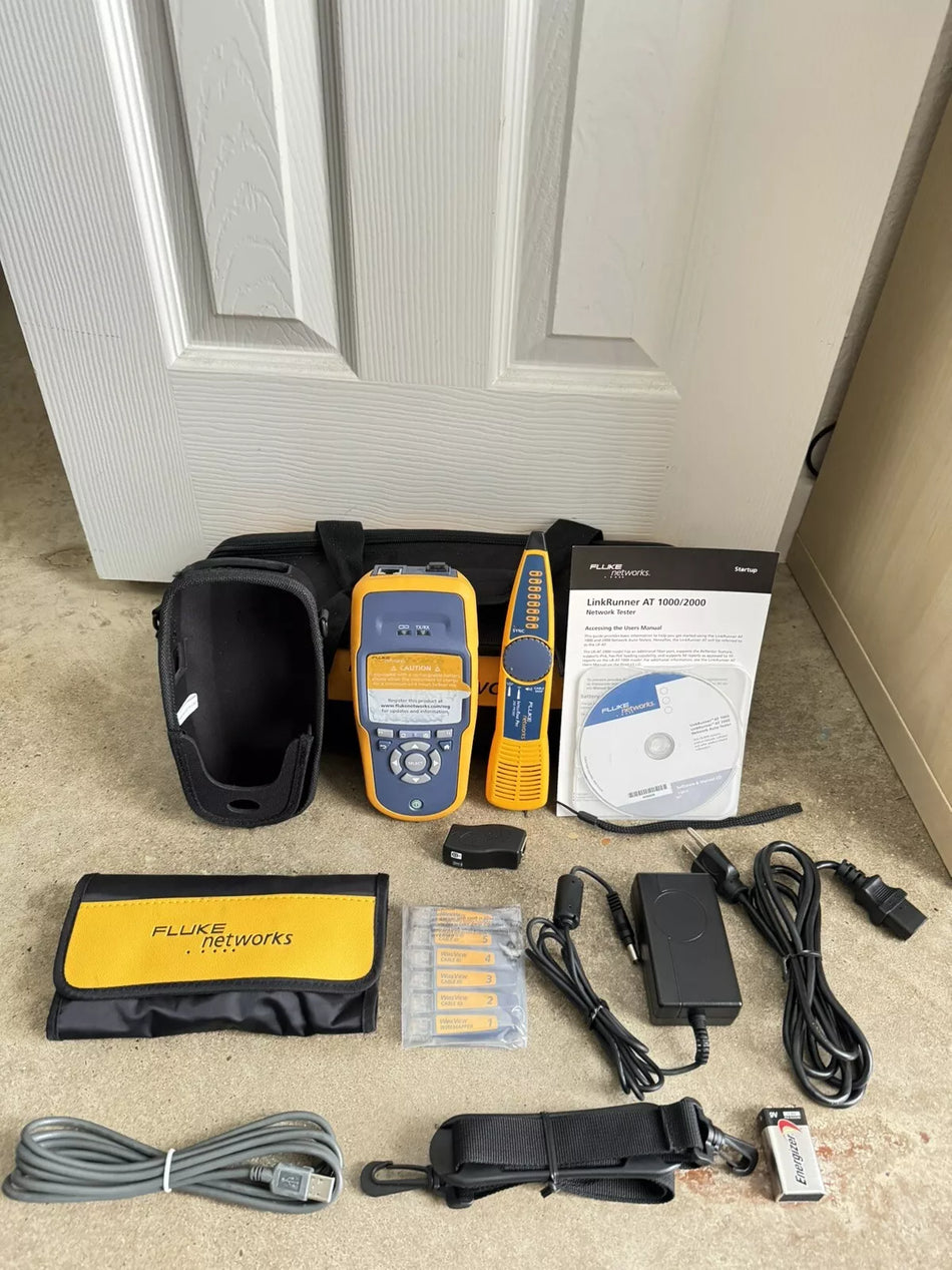 Fluke Networks LRAT-2000 Kit Tester with Fluke Intellitone Probe