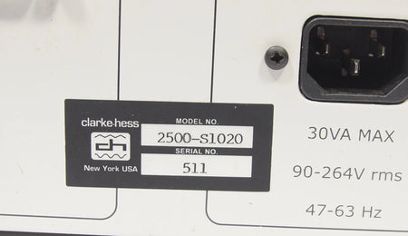 Clarke-Hess Model 2500 Gain Phase Angle Voltmeter