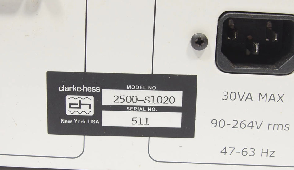 Clarke-Hess Model 2500 Gain Phase Angle Voltmeter