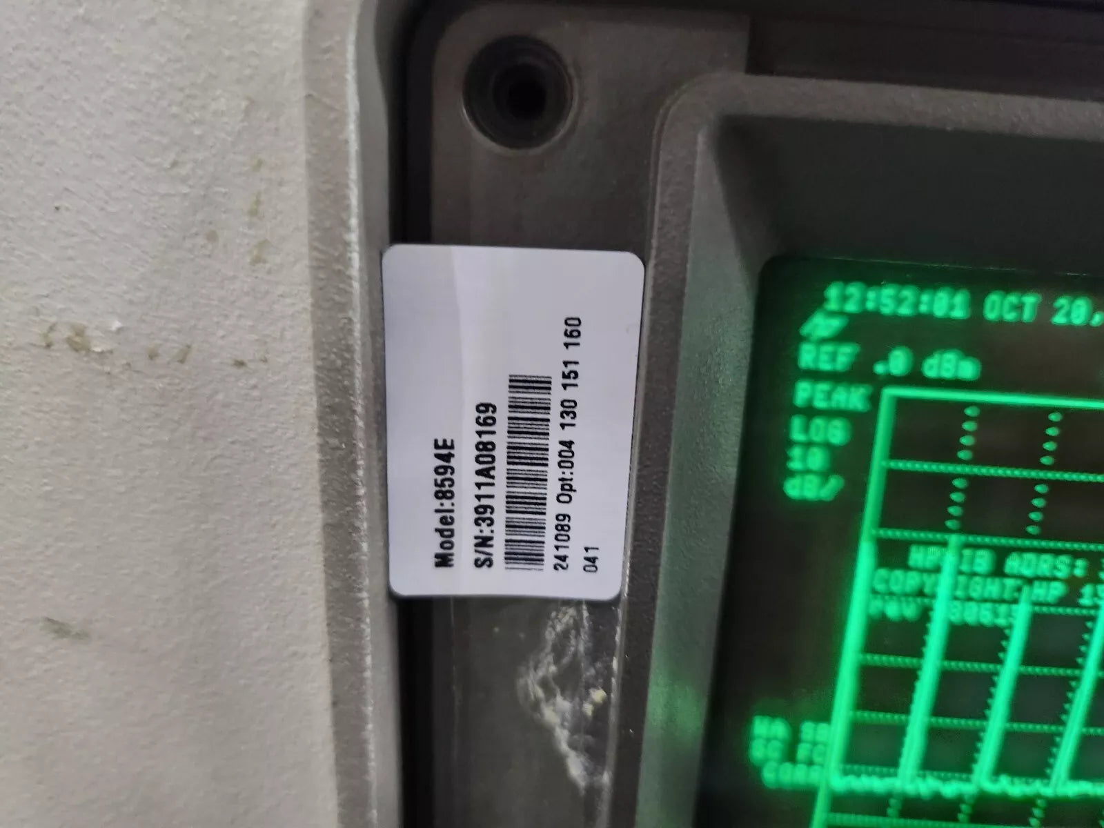 HP 8594E Spectrum Analyzer 2.9GHz (8169)