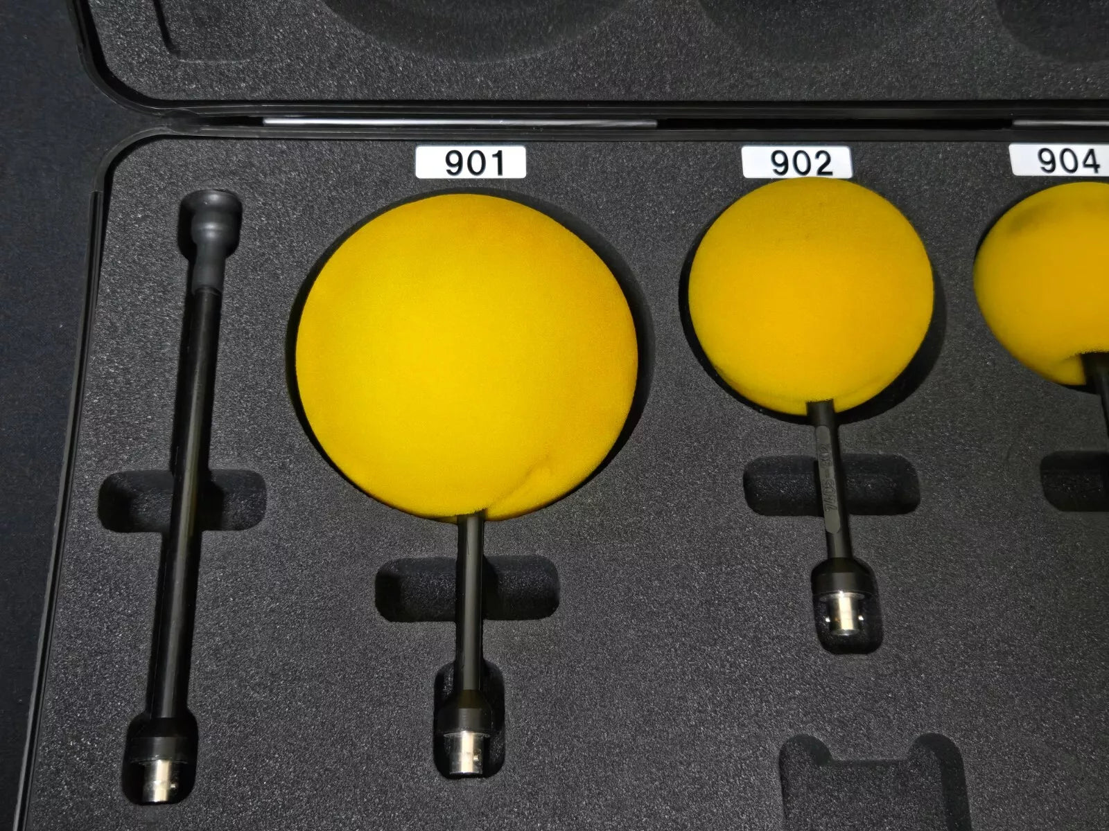NoiseKen 01-00059A Field Probes Set with 03-00079A Yellow Probe Cover