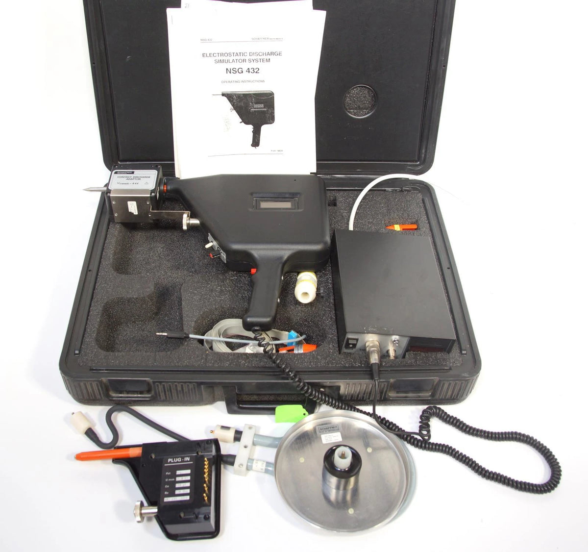 Schaffner NSG432 Electrostatic Discharge Simulator with Accessories
