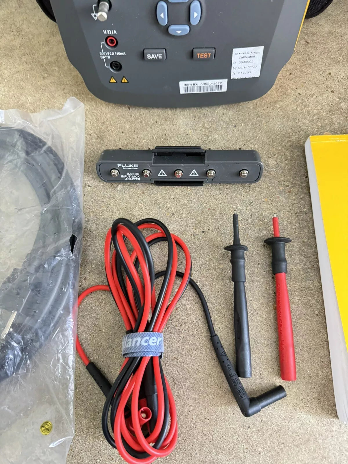 Fluke Biomedical ESA612 230V AC Electrical Safety Analyzer CALIBRATED 2024