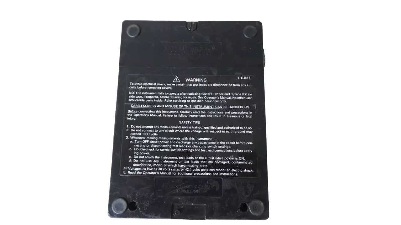 Simpson 260 Series 6XLP Multimeter - Reliable Testing Tool