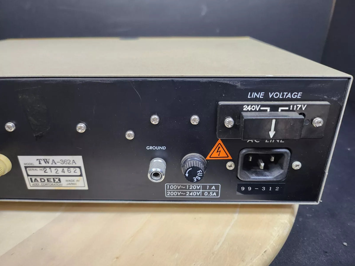 ADEX/TOKYO-WELD TWA-362A Digital Capacitance Checker (212462)