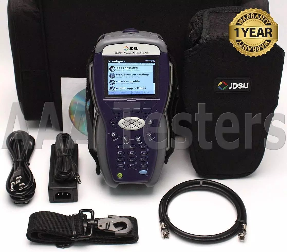 JDSU Viavi DSAM-3300 xt DOCSIS 3.0 CATV Meter 6MHz DSAM3300 Home Certification - XG eqpt