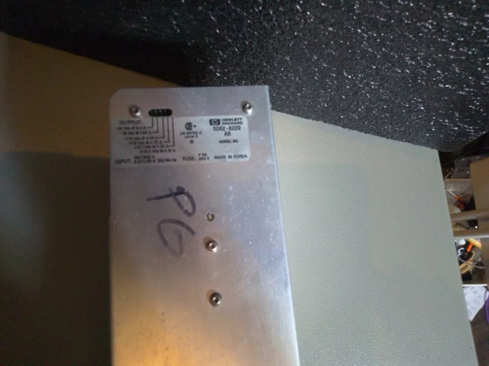 HP Agilent Power Supply 5062-8229 for 8593/EM, 8596E, 8592L Spectrum Analyzers