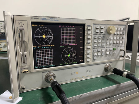 Agilent 8720ES 50 MHz - 20 GHz Network Analyzer w/ Options 1D5/010 _2525 - XG eqpt