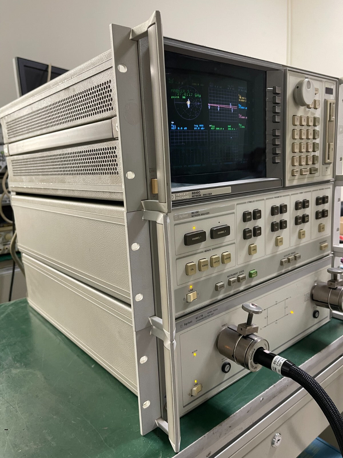 HP Agilent 8517B S-Parameter Test Set for 8510C Network Analyzer _3602A01301 - XG eqpt