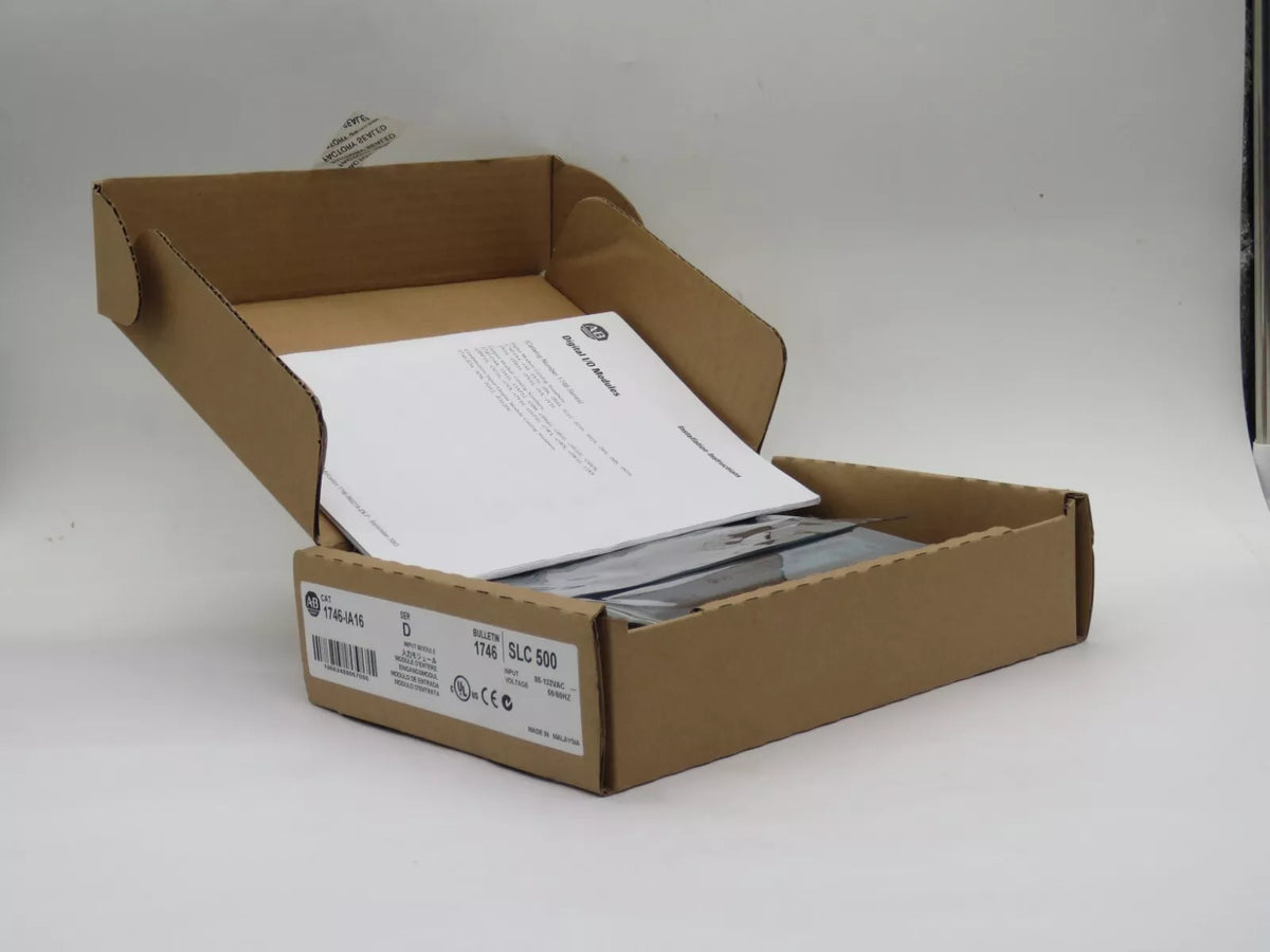Allen-Bradley 1746-IA16 Digital Input Module SLC 500 SER D 110-120 VAC - NEW
