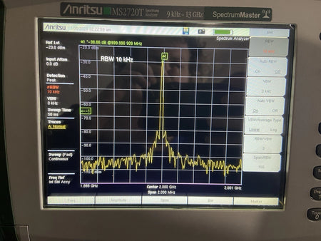 Anritsu Handheld Spectrum Analyzer Master MS2720T Portable with Excellent Calibration and Options