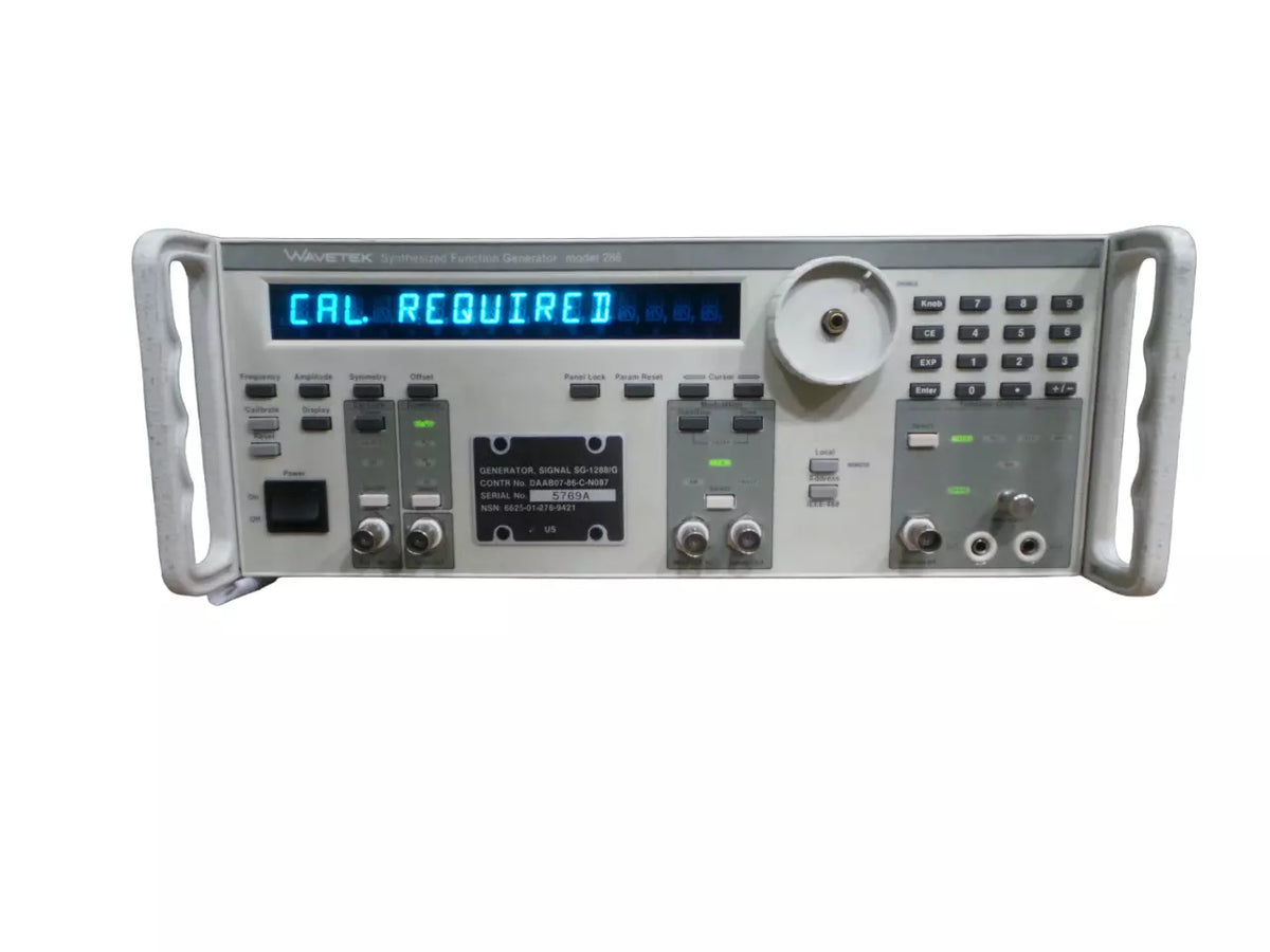 Wavetek 288 Synthesized Function Generator - Premium Quality