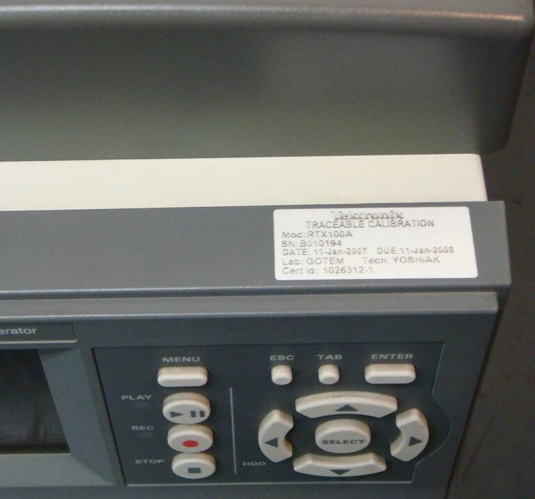 Tektronix RTX100A ISDB-T RF Generator