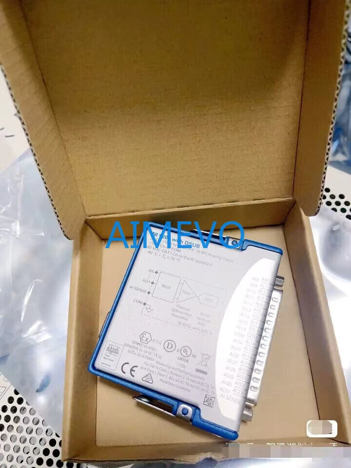 National Instruments NI 9205 with DSUB Analog Input Module 32 Ch 780173-01