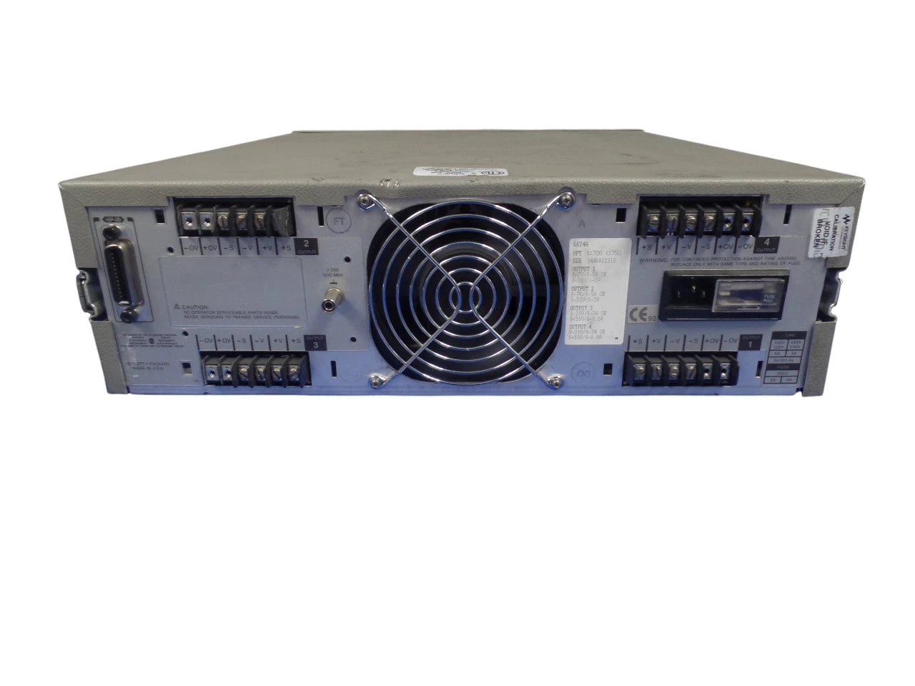 HP Hewlett Packard 6624A System DC Power Supply with Free Shipping