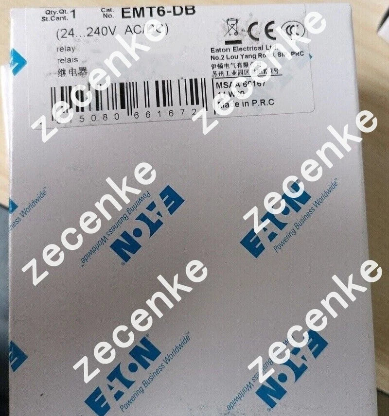NEW Eaton Moeller EMT6-DB 24-240C AC/DC Overload Relay UPS Shipping