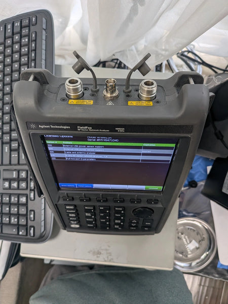 Keysight Agilent VNA Vector Network Analyzer Fieldfox N9923a Cal'd! 6 GHz Opts!