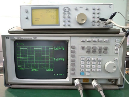 HP 54510A Digitizing Oscilloscope 250MHz, 1GSa/s w/HP 10441A probes *2pcs - XG eqpt