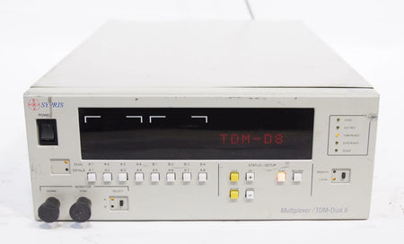 Sypris Data Systems DTR-16 TDM-D8 Datatape Digital Recorder Wideband Multiplexer