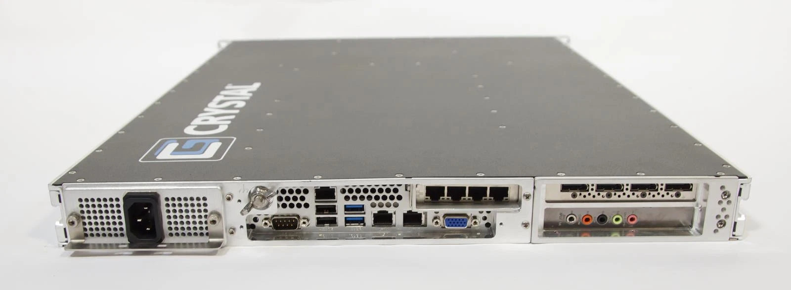 Crystal RS132L24 Rugged Server Supermicro X10SRW Xeon E5-2658v4 64GB RAM No HDDs
