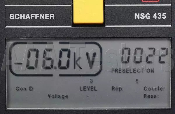 Schaffner NSG 435 Electrostatic Discharge Simulator 200V To 16 kV NSG-435