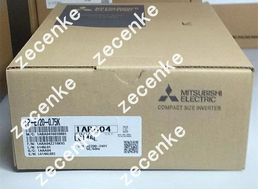 Mitsubishi FR-E720-0.75K Inverter: New One with Expedited Shipping