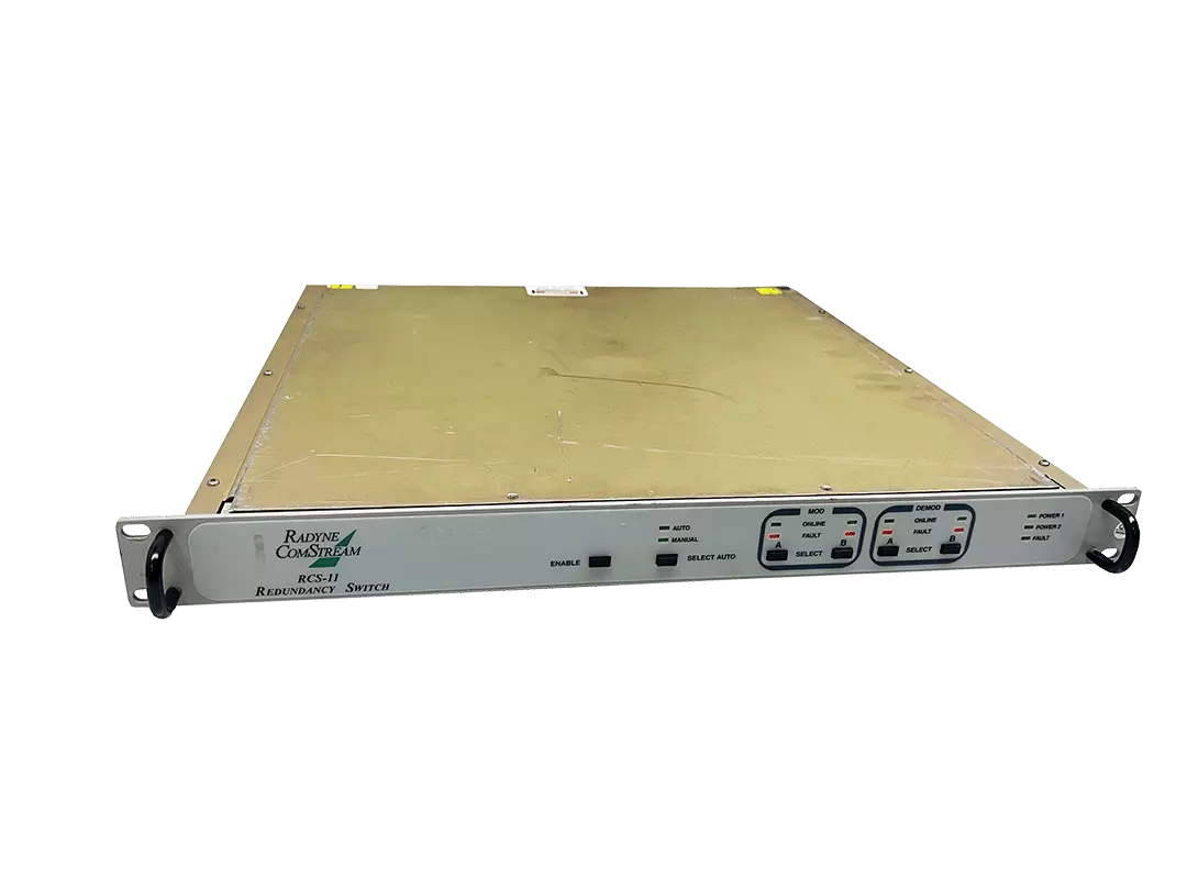 Radyne RCS11 Redundancy Switch Optional Ethernet Interface and L-Band