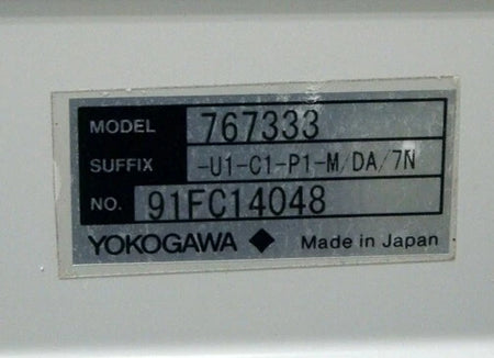 YOKOGAWA 7673-33 (MT210) Manometer for Precise Pressure Measurement