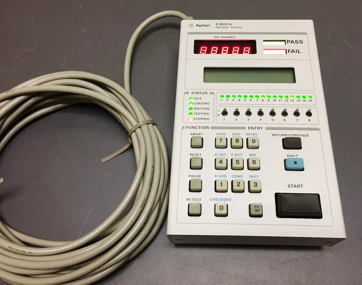 HP/Agilent E2809A Operator Console for HP 83000 Tester