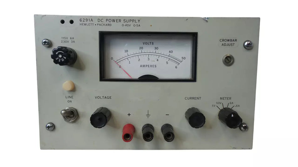 HP Agilent 6291A DC Power Supply, 0-40V, 0-5A