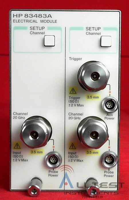 HP/Agilent 83483A Dual Electrical Channel Module: 12.4/20GHz Bandwidth
