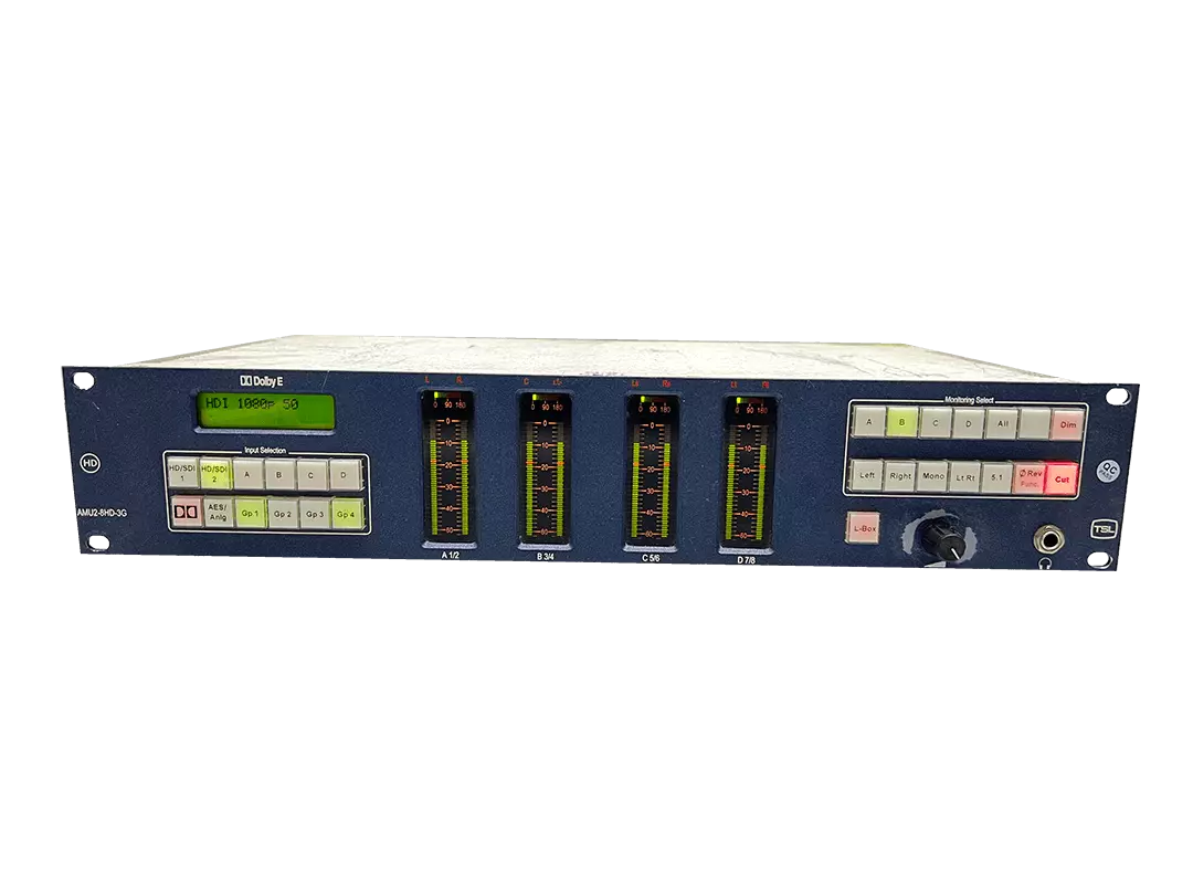TSL AMU2-8HD-3G Audio Monitoring Unit