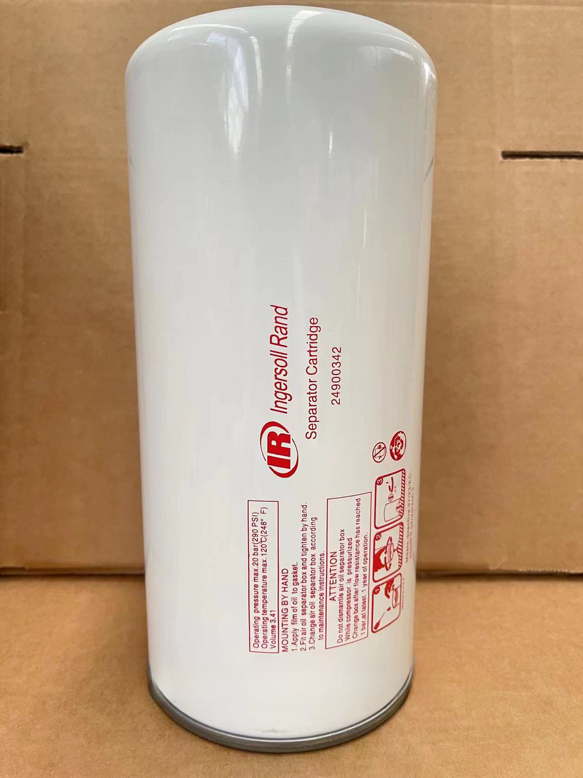 Original Oil Separator 24900342 by Ingersoll Rand