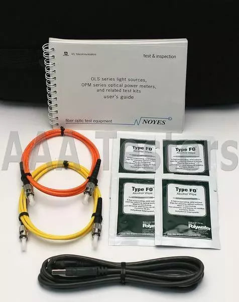 AFL Noyes SMLP5-5 SM MM Fiber Optic Loss Test Set 850/1300/1310/1550 OLS 4 OPM 5 - XG eqpt