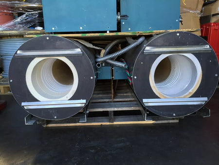 Mellen TT13-8.88 x 36M-3Z Annealing Tube Furnace with 3-Zone Temp Controller