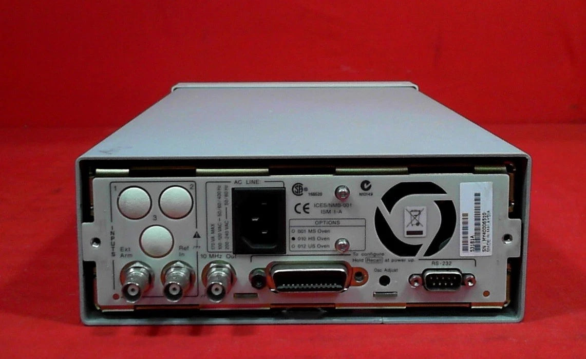 HP Agilent Keysight 53181A-010 MY40006510 Frequency Counter