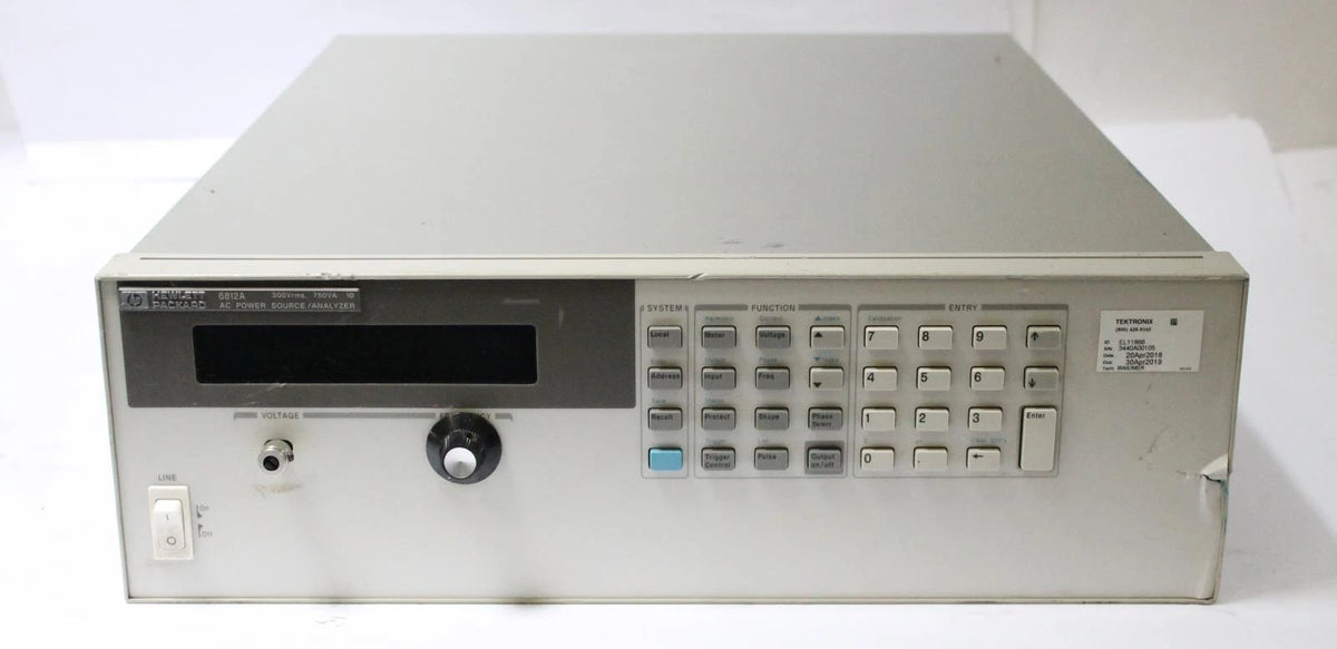 Agilent HP 6812A AC Power Source / Analyzer 300V 750VA For Parts