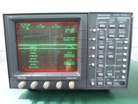 Tektronix 1765 Waveform / Vector Monitor - XG eqpt