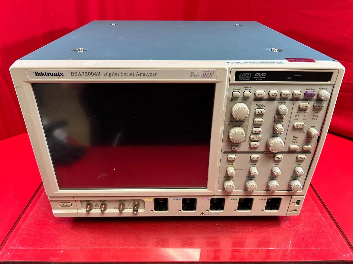 Tektronix DSA72004 20 GHz 4 Channel Digital Oscilloscope with 8 Options