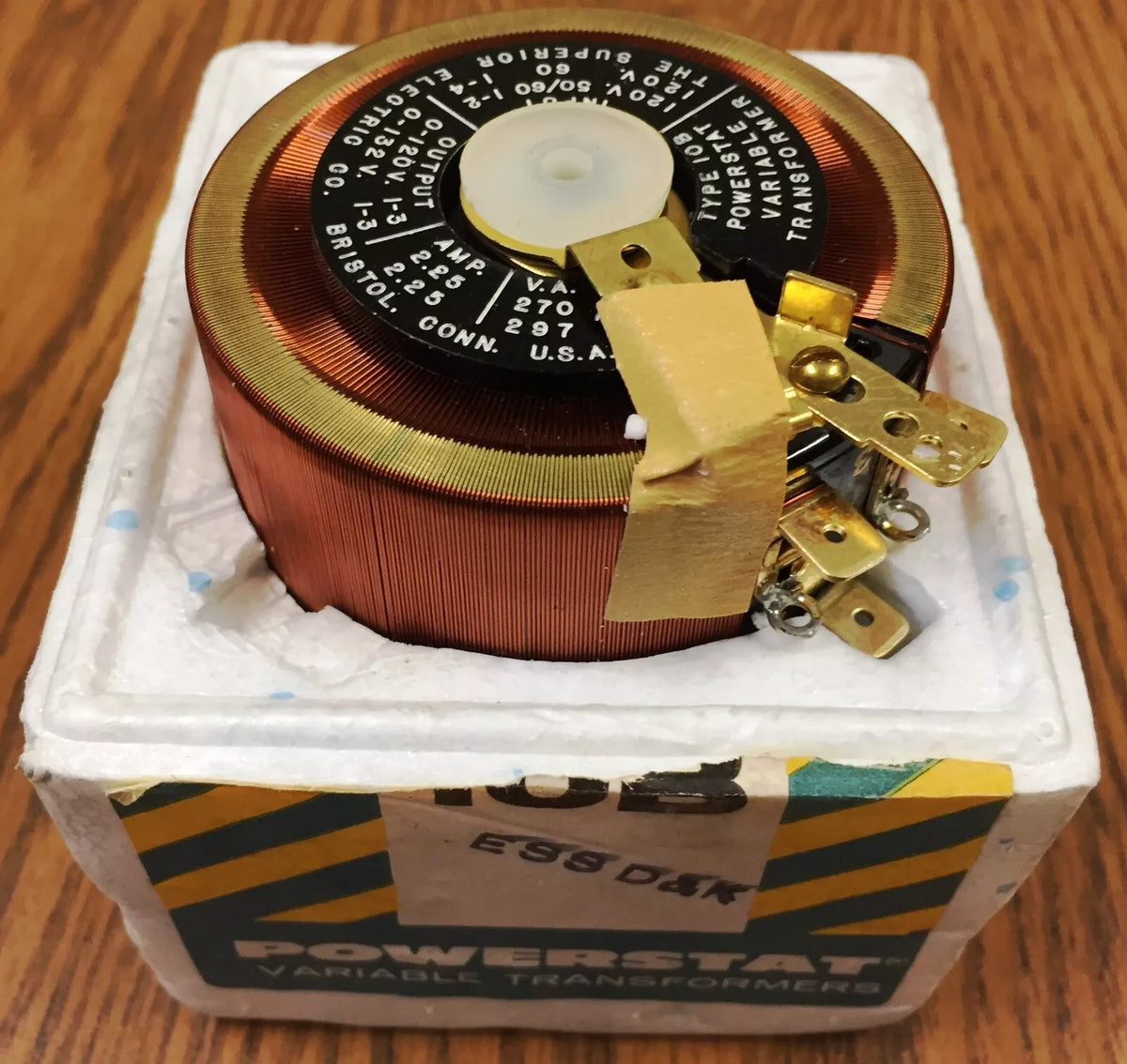 Superior Electric 10B Powerstat Variable Transformer